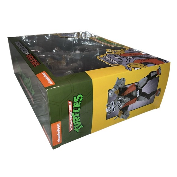 NECA TMNT Super Bebop and Mighty Rocksteady 7" Scale Action Figures Brand New - Picture 10 of 10